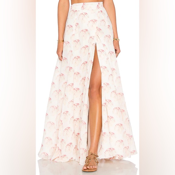 Lovers + Friends Pink Floral Maxi Skirt Revolve X Alexis REN - Picture 11 of 11